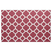 Crimson Modern Quatrefolie Große Größe Stoff (Fat Quarter (45,7 x 55,9 cm))