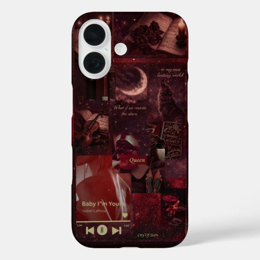 Crimson Moon Curio iPhone-Hülle Case-Mate iPhone Hülle (Rückseite)