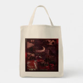 Crimson Moon Curio  Tragetasche (Rückseite)