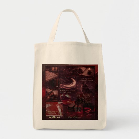 Crimson Moon Curio  Tragetasche (Vorne)
