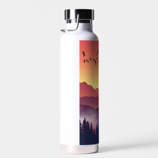 Crimson Mountains Landschaft Trinkflasche (Rechts)