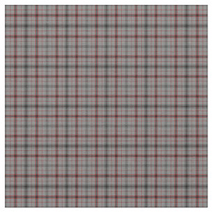 Crimson n Grays Kariert Fabric Stoff