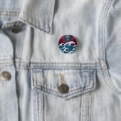 Crimson Neptune Ölgemälde Button (Beispiel)