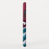 Crimson Neptune Ölgemälde Case-Mate iPhone Hülle (Hinten/Rechts)