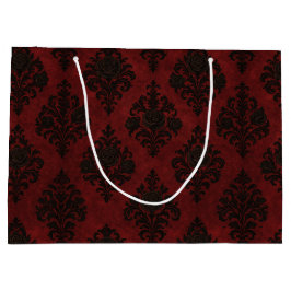 Crimson Nocturne Bloom Viktorianisch Große Geschenktüte