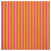Crimson & Orange Muster der Streifen Stoff (Muster)