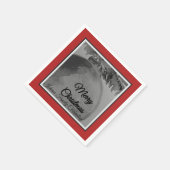 Crimson Ornament Christmas – Holiday Serviette (Ecke)