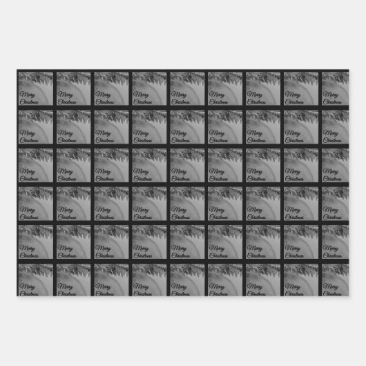 Crimson Ornament Wrapping Paper Sheets Set of 3 Geschenkpapier Set (Vorderseite 2)