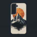 Crimson Peak Reflection Phone Fall Samsung Galaxy Hülle<br><div class="desc">Ein mystischer Berg erhebt sich unter einer strahlenden Sonne,  gespiegelt von stillem Wasser - eine kühne Naturlandschaft voller Tiefe und Ruhe.</div>