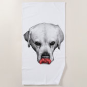 Crimson Presence Strandtuch (Vorderseite)