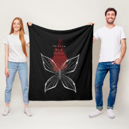 Crimson Rain Sought Blume Hua Cheng Fleecedecke
