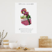 Crimson Rambler Poster (Küche)