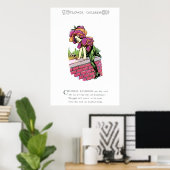 Crimson Rambler Poster (Heimbüro)