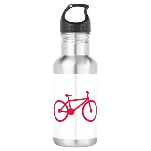 Crimson Red Bicycle Trinkflasche (Vorderseite)