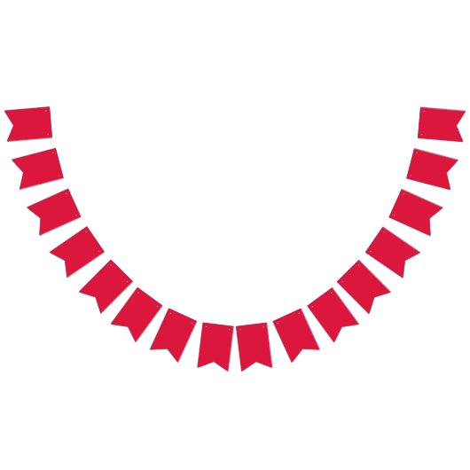 Crimson Red Custom Party Banner (Alle)