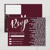 Crimson Red Hanging Diamond Lights UAWG Postkarte (Vorne/Hinten)