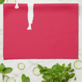 Crimson Red Martial Arts Küchentuch (Gefaltet)