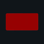 Crimson Red Solid Color Adressaufkleber<br><div class="desc">Crimson Red Solid Color</div>