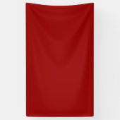 Crimson Red Solid Color Banner (Vertikal)
