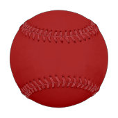 Crimson Red Solid Color Baseball (Vorderseite)