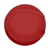 Crimson Red Solid Color Baseball (Vorderseite Links)