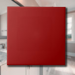 Crimson Red Solid Color | Classic | elegant Fliese<br><div class="desc">Crimson Red Solid Color | Classic | elegant | Trendy | Stilvoll | Geschenk</div>