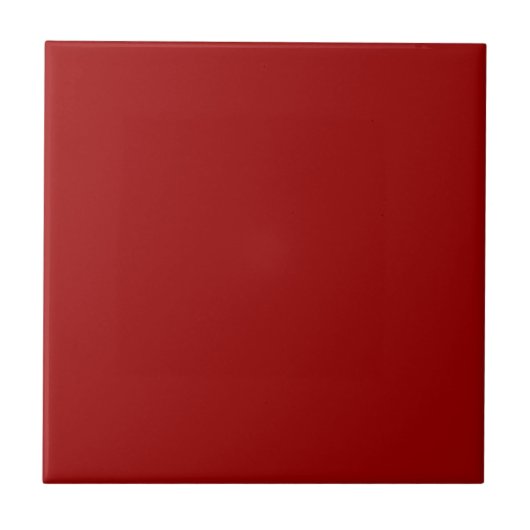 Crimson Red Solid Color Fliese (Vorderseite)