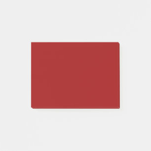 Crimson Red Solid Color Post-it Klebezettel