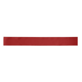 Crimson Red Solid Color Satinband