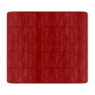 Crimson Red Solid Color Schneidebrett