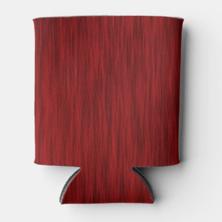 Crimson Red Wood Grain Look Dosenkühler
