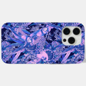 Crimson Rosella Tropical Blue Case-Mate iPhone Hülle (Rückseite (Horizontal))