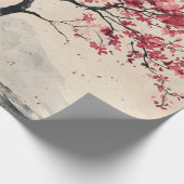 Crimson Sakura Berg Serenität (2) Geschenkpapier (Ecke)