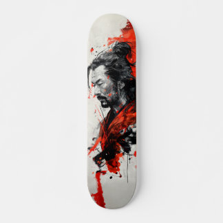Crimson Samurai Skateboard