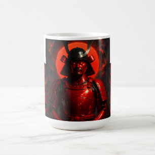 Crimson Samurai Warrior Kaffeetasse