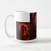 Crimson Samurai Warrior Kaffeetasse (Links)
