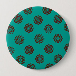 "Crimson Scrolls - Bold Elegance" Button