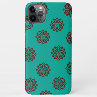 "Crimson Scrolls - Bold Elegance" iPhone 11Pro Max Hülle