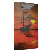 Crimson Seas Clipper Ship Klemmbrett (Rechts)