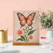 Crimson Serenade Personalisiert Acrylschild (Hochzeit)