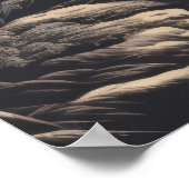 Crimson Serenity: Traditionelles chinesisches Haus Poster (Ecke)