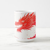 Crimson Serpent Emblem Kaffeetasse (Mittel)