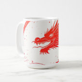 Crimson Serpent Emblem Kaffeetasse (Vorderseite Links)
