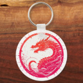 Crimson Serpent Emblem Schlüsselanhänger (Vorderseite)