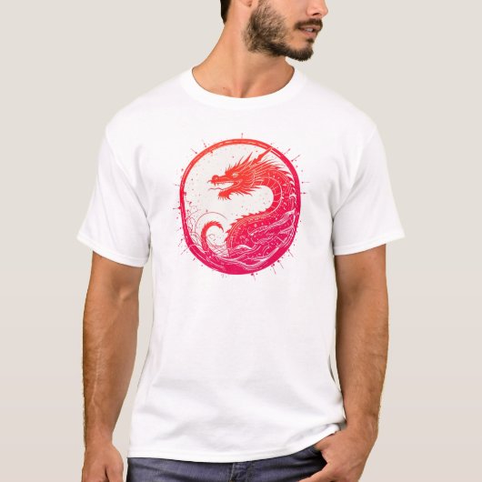 Crimson Serpent Emblem T-Shirt (Vorderseite)