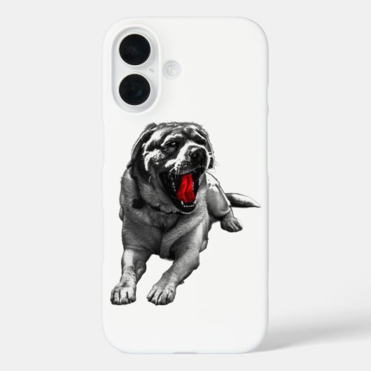 Crimson Shadow Hound Case-Mate iPhone Hülle (Rückseite)