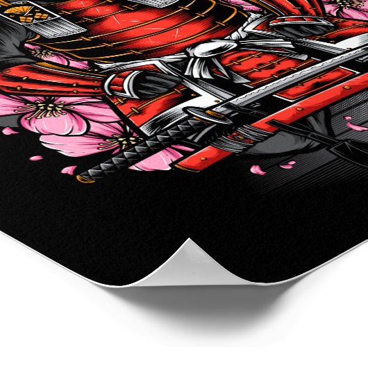 Crimson Shogun Poster (Ecke)