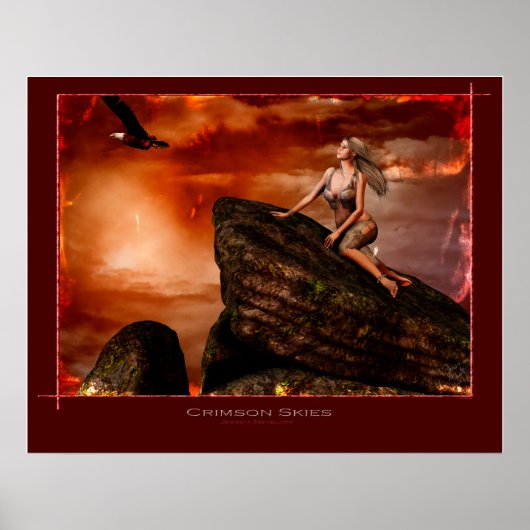 Crimson Skies Poster (Vorne)