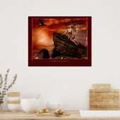 Crimson Skies Poster (Küche)