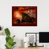 Crimson Skies Poster (Heimbüro)